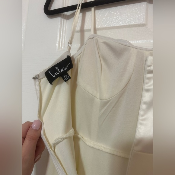 Lulus White Maxi Dress, Ivory Skirt, Size XS Extra Small - Picture 8 of 9